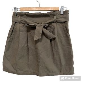 Little Mountain (Vancouver) Casual Paper Bag Skirt